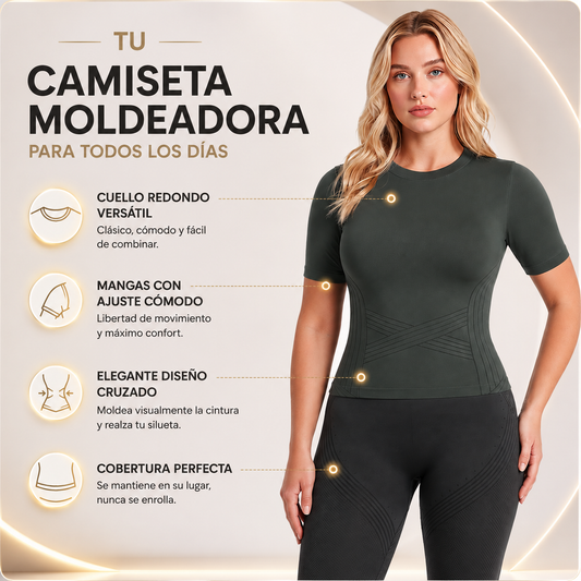 SculptWave™ Camiseta Moldeadora 3D